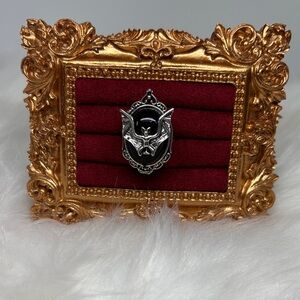 Gothic Gargoyle Bat Statement Ring